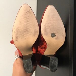 Zara Shoes - Velvet bootie. Zara Shoes - Velvet bootie.